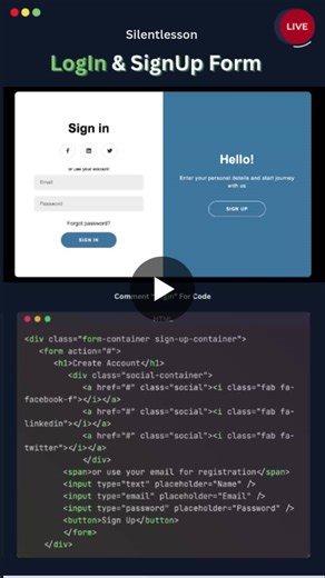 #animation #glowing #html #css #html5 #css3 #csstricks #learnhtml #learncss #csstips #webdeveloper #ui #ux #uidesign #uxdesign #webdesign #webdevelopment #frontenddeveloper #javascript #angularjs… | silentlesson