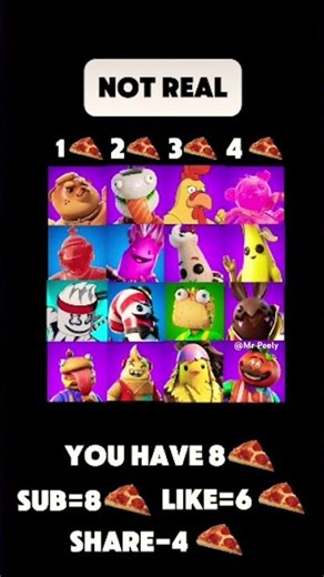 Choose your Fortnite skin!#fortnite #subscribe
