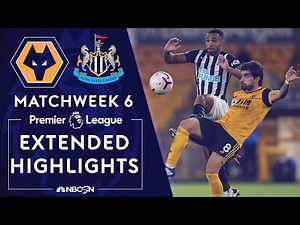 Wolves v. Newcastle | PREMIER LEAGUE HIGHLIGHTS | 10/25/2020 | NBC Sports
