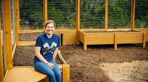 How To Build A Walk In Garden | Enclosed With Raised Beds