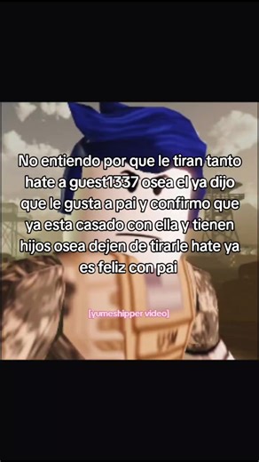 Yumeshipper: La historia de amor entre Pai y Guest1337