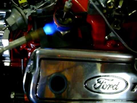 testing a temp. gauge sender .