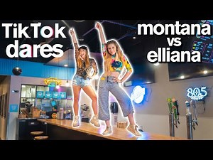 Epic TIKTOK CHALLENGE ft. Dance Moms Elliana Walmsley vs Montana Tucker