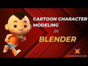 Cartoon Character modeling | Blender | #blender #tutorial