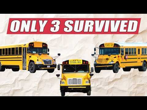 Why Only 3 School Bus Builders Survived in America