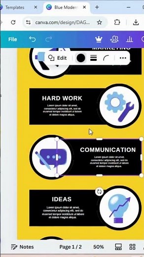 How to Create Professional infographic in Canva || How to Make infographic on Canva