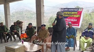 SSP Rajouri Mr. Aslam Chaudhry distributed computers to the students of Jamia Zia-ul-Islam Manjakot under Civic Action Program. ADGP JAMMU District Police Rajouri Journalist Aaqib Khan Media Centre, PHQ, J&K Police. | Digital India News Channel