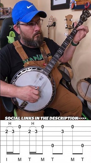 Banjo licks for beginners G lick #6