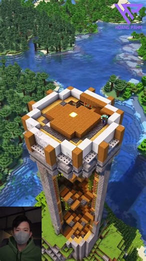 Newbie Buiding #shorts #building #minecraft #hoangpahm