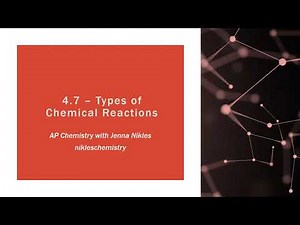 AP Chemistry 4.7 - Types of Chemical Reactions