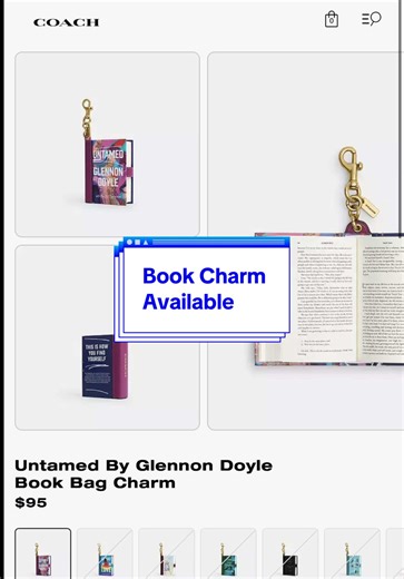 Explore Coach Bags: Book Charm and More
