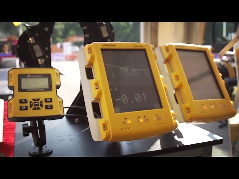 MOBA machine control system solutions for road work and trenching