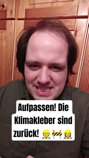 Aufpassen! Die Klimakleber sind zurück! 👷🚧👷‍♀️ #Klimakleber #Allroundii