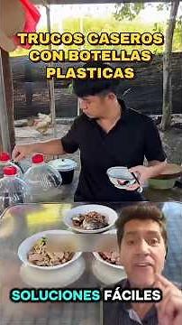 BOTELLAS PLÁSTICAS: 12 trucos geniales para reutilizarlas y ahorrar dinero 🏠💰