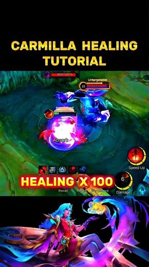 ✅Carmilla Healing Tutorial by THUNDER BLADE