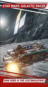 What's the Star Wars: Galactic Racer vehicle customisation like? #starwars #galacticracer #gaming