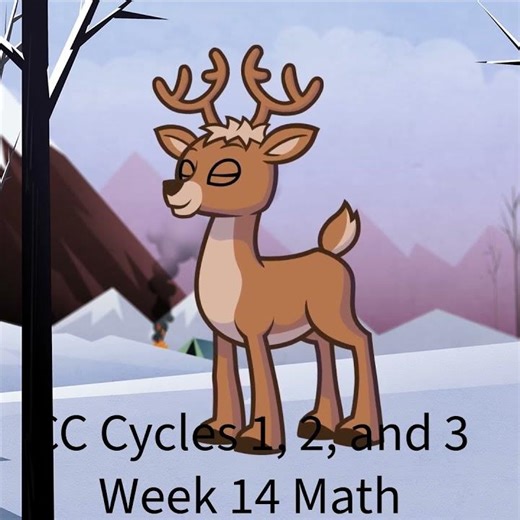 CC Cycles 1, 2, and 3 Week 14 Math Cartoon
