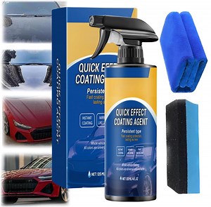 Limplex 3-in-1 Waterless Car Polish & Coating Spray, Non-Toxic Quick Effect for All Cars