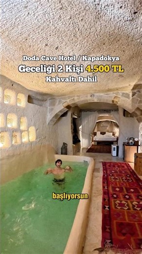 We stayed at a millennia-old cave hotel in Cappadocia. Doda Cave Hotel* Introduction
