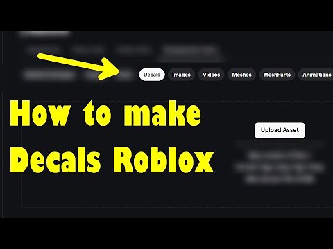 How to Make a Decal in Roblox (2025 EASY Guide) - Upload Custom Decals & Get Image ID