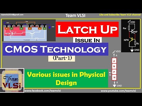 Latch-up in CMOS Technology | Latch-up Formation & Triggering | Issues in Physical Design