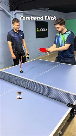 How to do ping pong forehand flick 🏓⏳