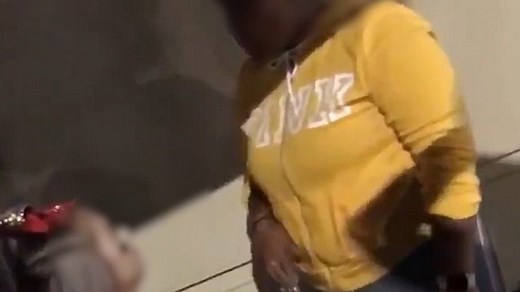 Cheerleader beats up the bully who throws the first punch