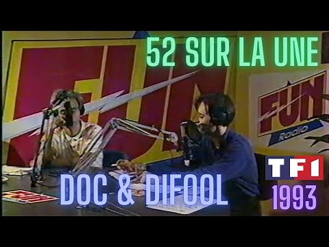 [TF1] Immersion avec Doc et Difool dans l'émission Lovin'fun sur Fun Radio (1993 - 52 Sur La Une)