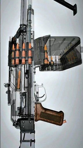 PKM How works | Kalashnikov | #shorts