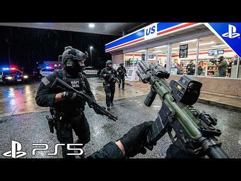 HOSTAGES AND VICTIMS - Ready or Not - First Mission at Gas Station | Ultra Realistic Tactical