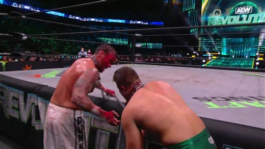 2022-03-06 (AEW Revolution 2022) CM Punk vs. MJF (Dog Collar)