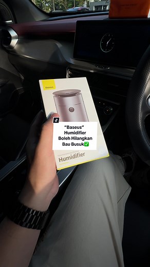 Baseus Humidifier: Hilangkan Bau Busuk dalam Kereta dengan Mudah