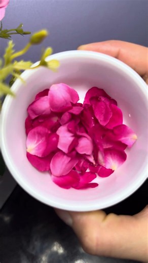 DIY Rose & Shea Butter Lip Balm For Dark Lips! ✨ # #youtubeshorts