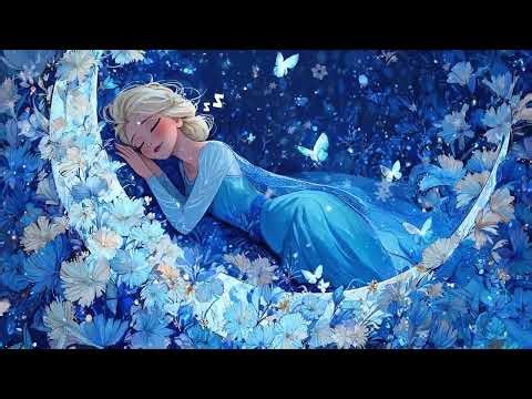 Little Princess Elsa Sleeping Soundly With Soft Lullaby, Bedtime Lullabies for Baby To Go To Sleep