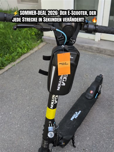 🛴⚡ Schluss mit Stau, langen Wegen und teuren Fahrten! Der MEGA MOTION E-Scooter ist die perfekte Lösung für den Sommer. Mit seinem starken 350W-Motor, bis zu 35 km Reichweite und faltbarem Design kommst du schnell, bequem und flexibel überall hin. Die Straßenzulassung (ABE), die App-Funktion und die wartungsarmen Vollgummireifen machen ihn zum idealen Begleiter für Alltag, Arbeit, Schule oder Freizeit. Jetzt im Sommer-Angebot sichern und jede Fahrt genießen! ☀️🔥 #MegaMotion #EScooter #Elektror