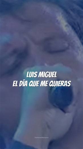 Luis Miguel - El Día Que Me Quieras.