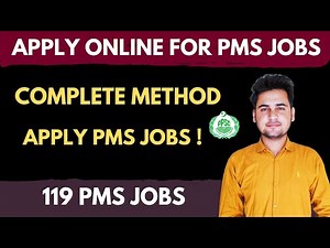 How to Apply PMS Jobs Through PPSC | Complete Step-by-Step Guide 2025 | Younas Institute