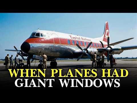The "Whispering Plane" That Gave Every Passenger a Panoramic Window — Why it Didn't Survive?