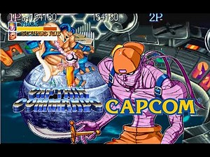 [CPS1]Captain Commando Arcade-Mack Jennety(Mummy) Hardest No Death Playthrough