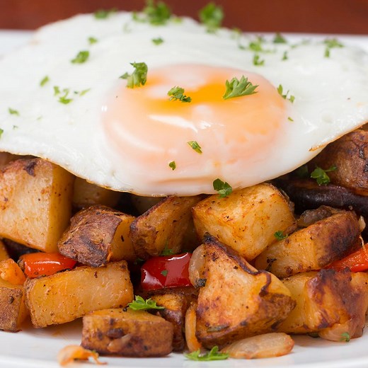 One-Pan Breakfast Potatoes FULL RECIPE: http://bzfd.it/2kXed0T | Tasty