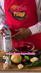 A lot of you have been wondering, how is the Pink Soup from Vilnius Manor actually made and how does it taste! Well, chefs, give it a try and make it by yourself, while also earning 100 gems! 💎💎💎 Pink Soup Recipe: 🥛16 fl oz (2 cups) kefir 💗 7 oz pickled beets (about 1 cup, chopped) 🥔1 large potato 🧈1 tablespoon butter 🥒1 cucumber 🧅A handful of green onions (spring onions) 🥚1 hard-boiled egg 🎬 Create a video or take a picture of your Pink soup! 📣 Post it on your social media and be su