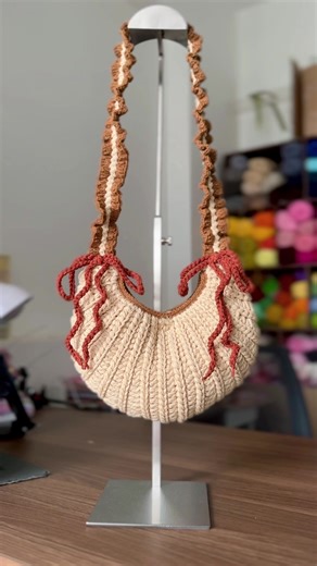 Cách móc mũi len và túi đeo chéo