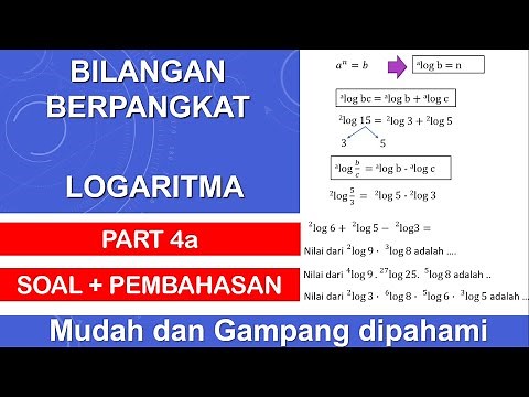 Logaritma | Bilangan berpangkat - Logaritma