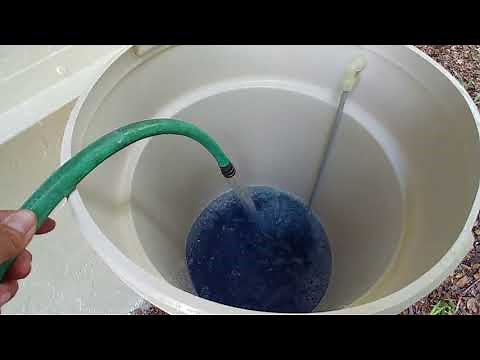Rust Tank Installation With Chemical Included