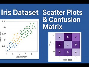 Exploring the Iris Dataset | Scatter Plots & Confusion Matrix Visualization with Seaborn