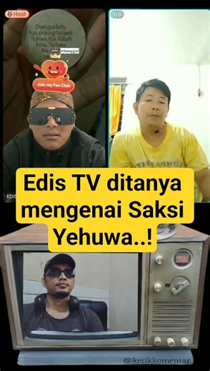 Edis TV asked about Jehovah's Witnesses