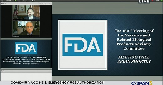 FDA Meeting on COVID-19 Vaccine and Emergency Use Authorization, Part 1