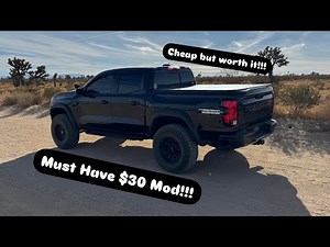 This $30 Mod Is So Worth It!!! installing On My 2024 Chevy Colorado Trail Boss!!!