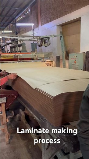 Laminate Making process