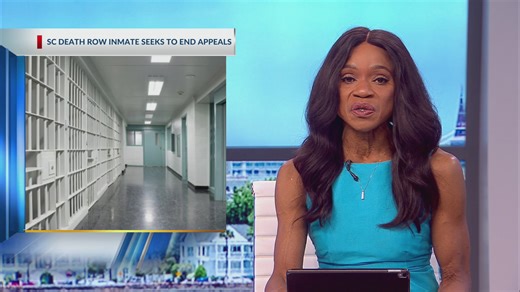 SC death row inmate seeks to end appeals